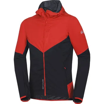 Pánská softshellová bunda Northfinder Pánská softshellová bunda hybridní BODDINS, oranžová,