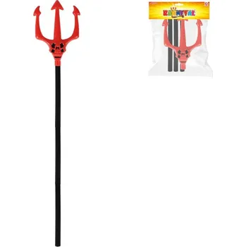 Karnevalový doplněk KARNEVAL Vidle čerta 104cm skládací (karnevalový doplněk)