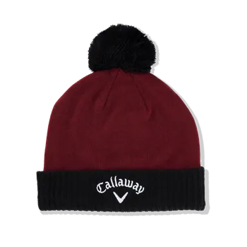 Čepice CALLAWAY Tour Authentic Pom zimní čepice červeno-černá