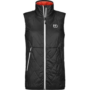 Pánská vesta Dámská Vesta Ortovox Swisswool Piz Vial Vest Women's Barva: Black Raven, Velikost: L