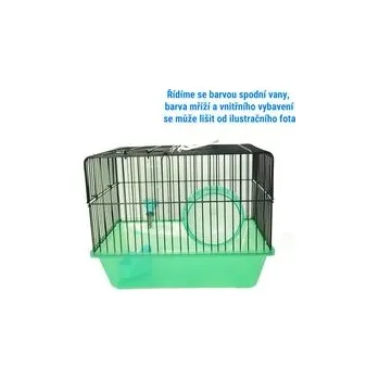 Tatrapet klec pro křečky 30 x 23 x 31 cm s výbavou zelená