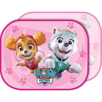 Zimní clona Clona sluneční COMPASS Paw Patrol Girl 2ks