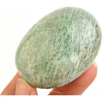 Přírodní kámen Hladký kámen amazonit (Madagaskar) 109g