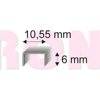 Sponkovačka RON Čalounické spony 581/06 BL R