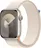 Apple Watch Series 9 45 mm, hvězdně bílý hliník s hvězdně bílým provlékacím řemínkem