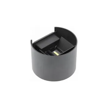 Venkovní osvětlení GTV Svítidlo LED MISSOURI-O, 7 W, 540 lm, AC 220–240 V, 50/60 Hz, PF>0,5, Ra?80, IP54, IK08, 4000 K, kruhové, černé