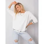 Relevance Dámská mikina bez kapuce Eningwain ecru Univerzální