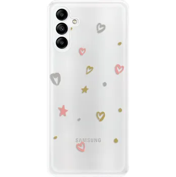 Pouzdro na mobilní telefon Silikonové pouzdro iSaprio - Samsung Galaxy A04s - Lovely Pattern (Odolný silikonový kryt, obal, pouzdro iSaprio - Samsung Galaxy A04s - Lovely Pattern - skvělá ochrana a pružnost, stylový UV potisk, lehkost, tiskne se v České republice)