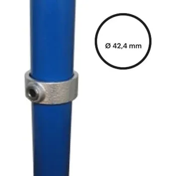 Matice Konstrukční fitinka, spojka ocelových trubek pr. 42,4 mm – pojistný kroužek 179-C42