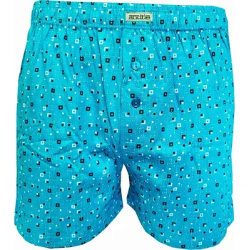 Trenýrky Andrie PS 5749 světle modré pánské trenýrky Barva: modrá světlá, Velikost: 3XL