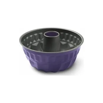 Nádoba na pečení Forma bábovka ¤23cm kov nepřilnavá BONTON fialová