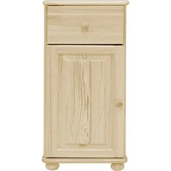 Šatní skříň Komoda z masivu Klasik 41 Boženka noční stolek