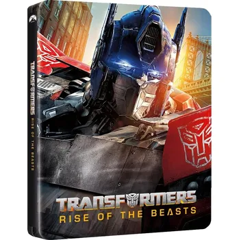 Blu-ray film Transformers: Probuzení monster - BD (s CZ) + 4K (bez CZ) Steelbook Optimus