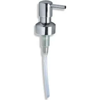 Dávkovač mýdla NOVASERVIS ND dávkovač bez skla a pumpičky objímka+disk chrom 6355,D free_store_pickup