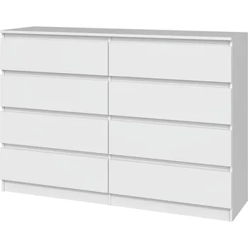 Předsíňová stěna Nábytek PEGAS s.r.o. Komoda MALVÍNA M8 140, Bílá