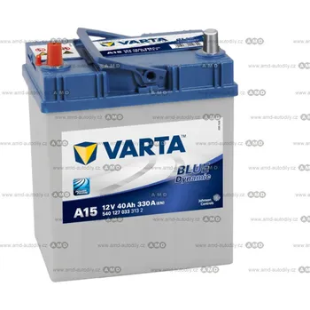 Autobaterie Baterie 40 Ah 330 A Blue Dynamic S4 - 190919073, 540 127 033 - Varta,Bosch