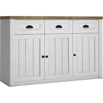 Komoda Tempo Kondela Komoda, DTD laminovaná, sosna Andersen / dub lefkas, PROVANCE K3SP