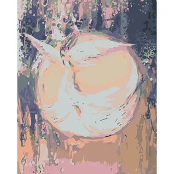 ZUTY Malování podle čísel - ANDĚLÉ OD LENKY - DREAM ANGEL Rozměr: 40x50 cm, Rámování: vypnuté plátno na rám