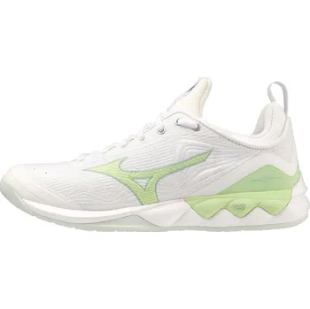 Pánská sálová obuv MIZUNO WAVE LUMINOUS 2 VOLEJBALOVÁ OBUV DÁMSKÁ - Bílá, Zelená - velikost 38,5 eur