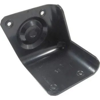 Díl pro stavbu reproduktoru Plastový roh na reprobox 80x80x80mm zkosený