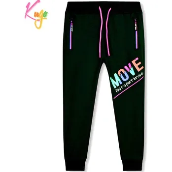 Dívčí tepláky KUGO TM7229, černé