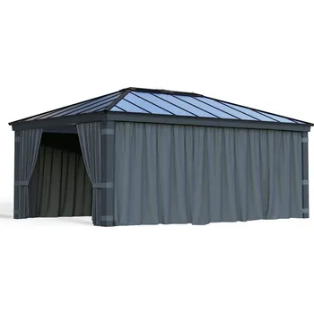 Zahradní altán Palram - Canopia Závěsy pro Dallas 14x20