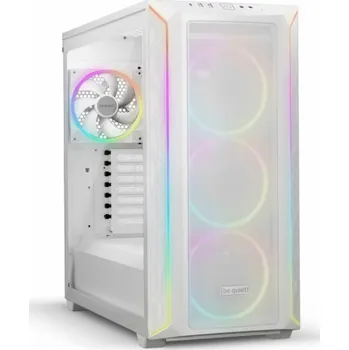 PC skříň Be quiet! skříň SHADOW BASE 800FX / ARGB / 4x140mm ARGB fan / USB-C / 2xUSB 3.0 / tvrzené sklo / bílá