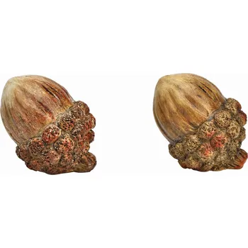 Dekorace - žalud natural 6x6x6 cm