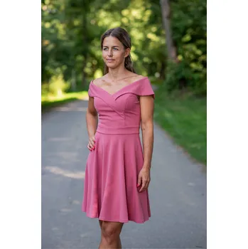 Dámské šaty Šaty Kichic Paris K5725 barva: černá, velikost: M