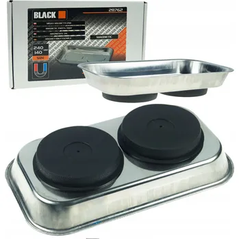 Black Magnetická miska 237x137mm