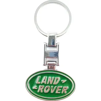 Přívěšek na klíče LAND ROVER kovový, včetně kroužku na klíče