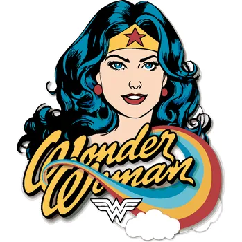 ZUTY Malování podle čísel - WONDER WOMAN DUHA Rozměr: 40x50 cm, Rámování: vypnuté plátno na rám