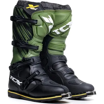 Moto obuv TCX X-Blast Black/Green/Yellow 42
