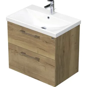 Koupelnový nábytek Koupelnová skříňka s umyvadlem Intedoor SANTE dub světlý 80 x 65 x 45 cm SA 80 2Z 80