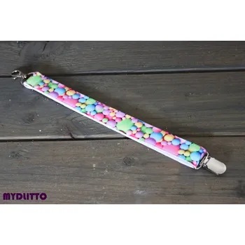 Klíčenka - barevné kuličky