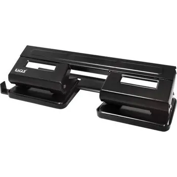 Děrovačka Čtyřděrovač, 15 listů, černý