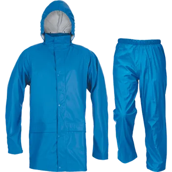 CERVA SIRET PU voděodolná souprava royal modrá, 3XL