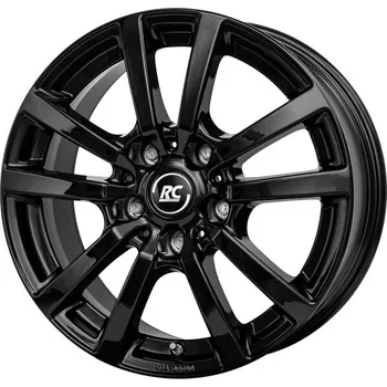 Alu kolo Alu disk Brock RC25 7.5x17, 5x127, 71.6, ET44.5 Schwarz Glanz (SG)
