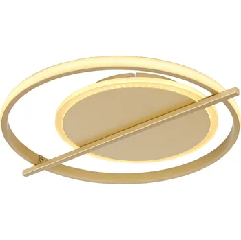 Globo 48553-36R | REBALL stropní svítidlo | LED | 36W | zlatá | Š: 40 cm |
