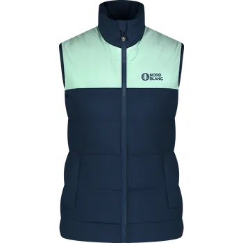 Dámská vesta Dámská zimní vesta NORDBLANC PANORAMIC NBWJL7724 MODRÁ 38