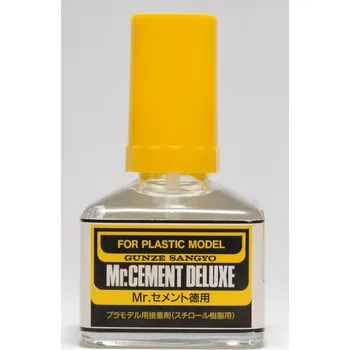 Průmyslové lepidlo Mr.Cement Deluxe-Lepidlo na plast 40ml - Gunze Sangyo MC127