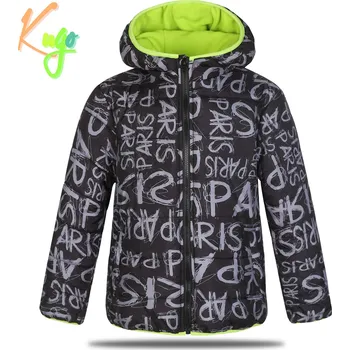 Chlapecká bunda Chlapecká zimní bunda - KUGO FB0316, černá Barva: Černá, Velikost: 146