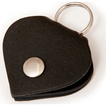 Obojek pro psa BAFPET Adresová srdíčka kožená na obojky Barva: Černá, Rozměr: 45mm x 45mm 01624