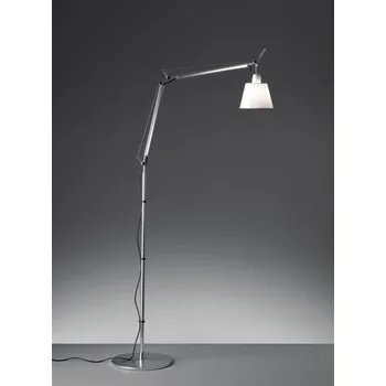 Stojací lampa Artemide Tolomeo basculante terra stojací lampa stínítko: Satin Ø 18cm