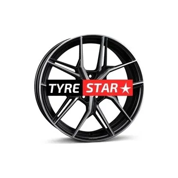 Alu kolo Borbet QX 8.5x20 5x114.3 ET45 black polished matt