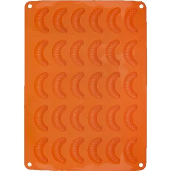 Plech na pečení Forma na pečení rohlíčků ORION 34,5x24,5x1,2cm Orange