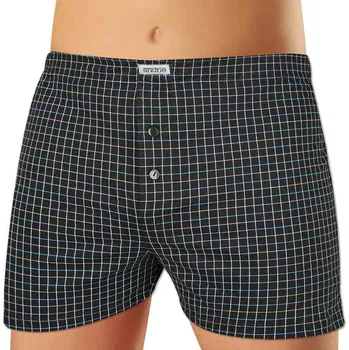 Trenýrky Andrie PS 5766 černé pánské trenýrky Barva: černá, Velikost: M