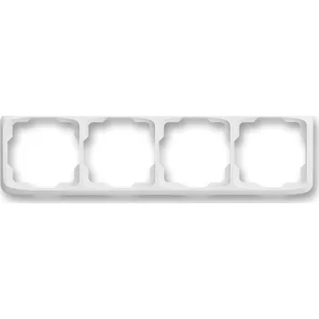 Čtyřnásobný rámeček TANGO bílá