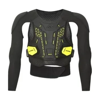 Motocyklový chránič hrudi a pátěře Chránič těla včetně chráničů ramen a loktů ACERBIS PLASMA BODY ARMOUR LEVEL 2 barva černá/žlutá, velikost L/XL