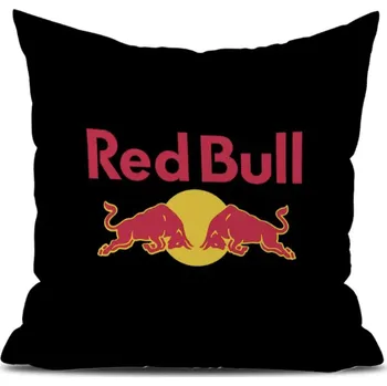 Polštář Polštář RedBull 30x30cm černý (Polštářek RedBull 30x30cm černý)